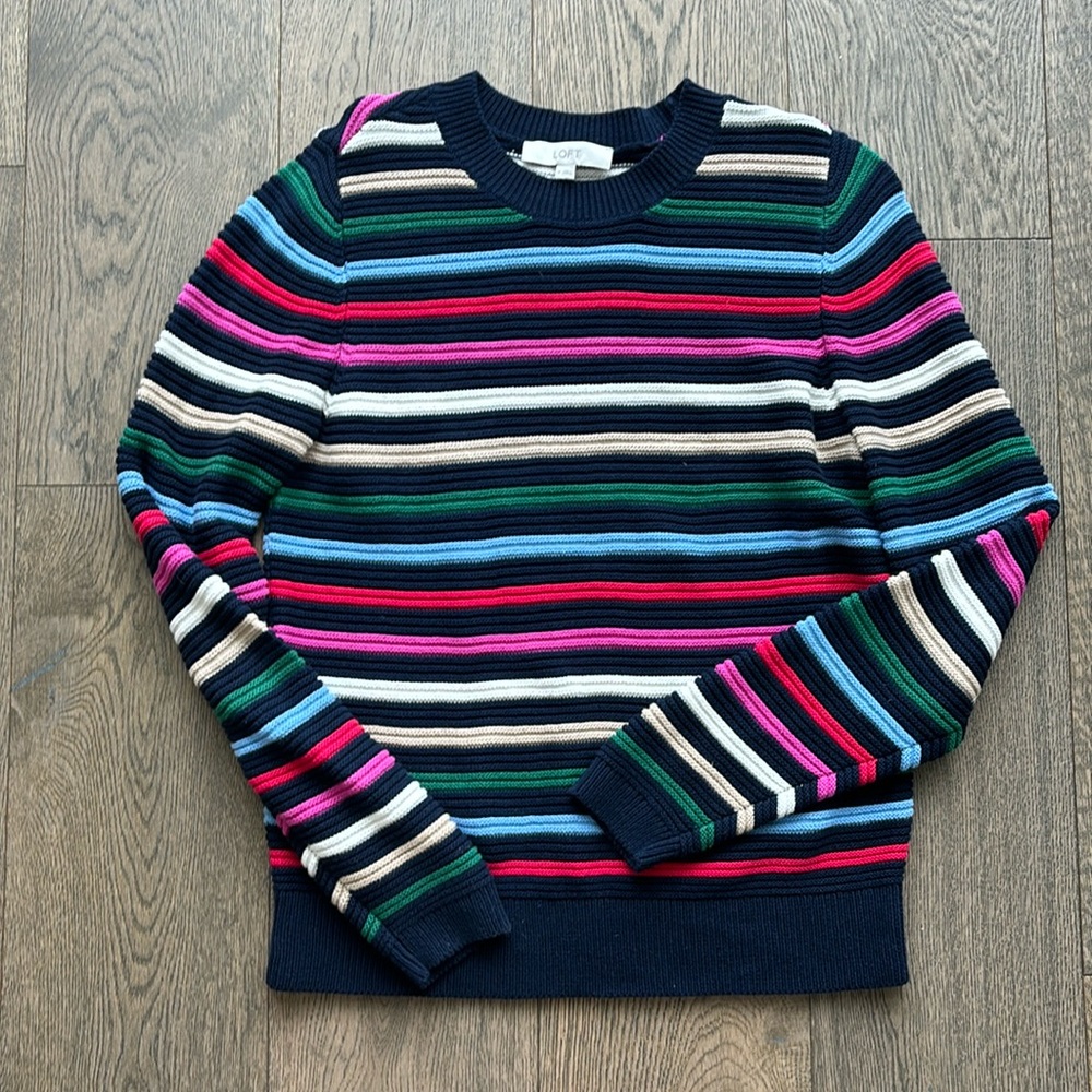 LOFT Stripe Sweater